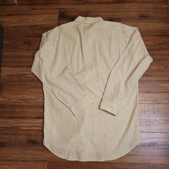 Ralph Lauren Shirt Men's‎ Large Sz 17 -34/35 Gingam Check  Button Down Cotton - Picture 5 of 7
